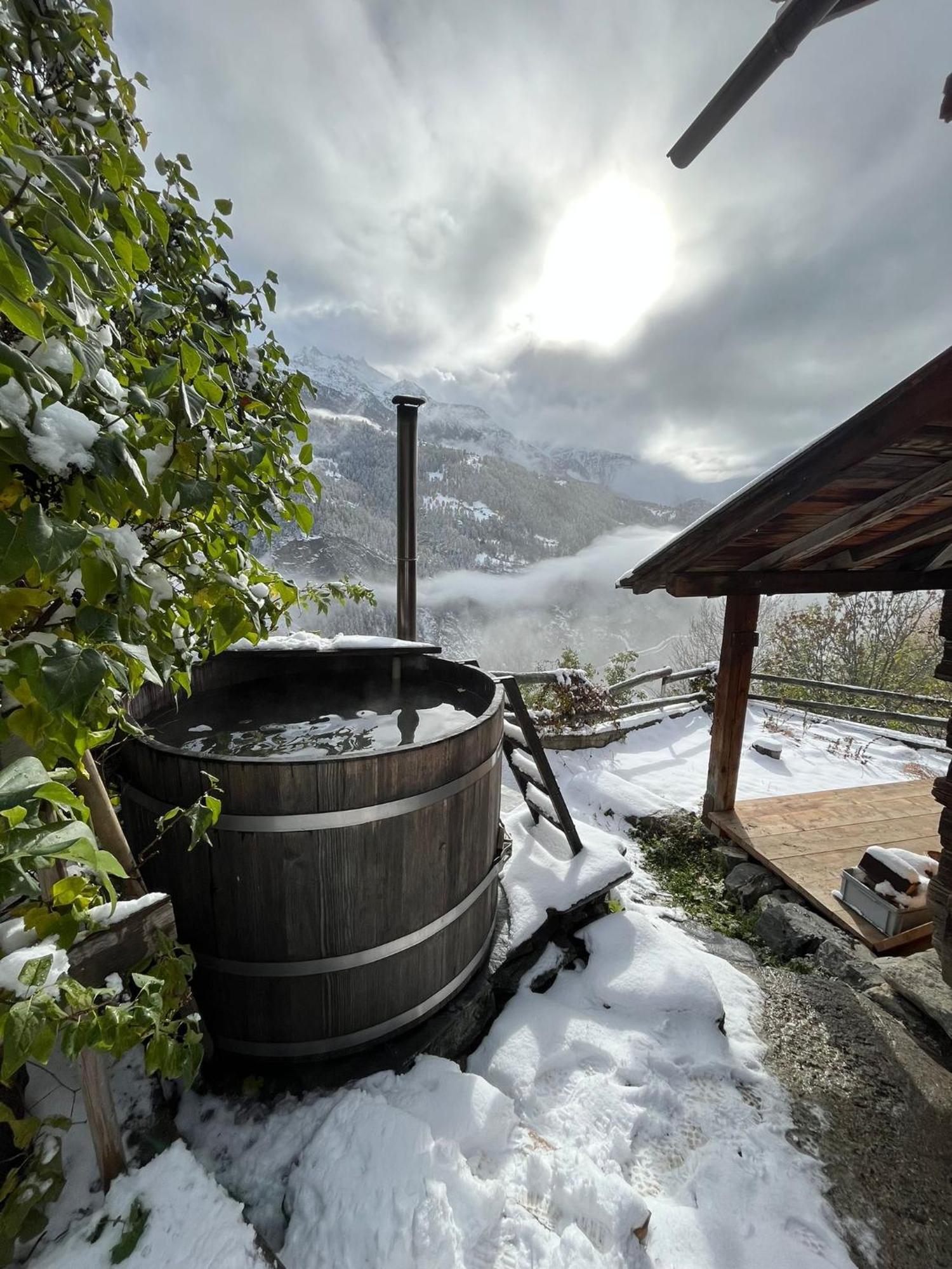 Chalet La Paz With Hotpot And Sauna Villa Torbel Ngoại thất bức ảnh